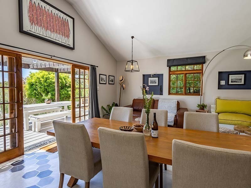 Dining area leading out onto veranda