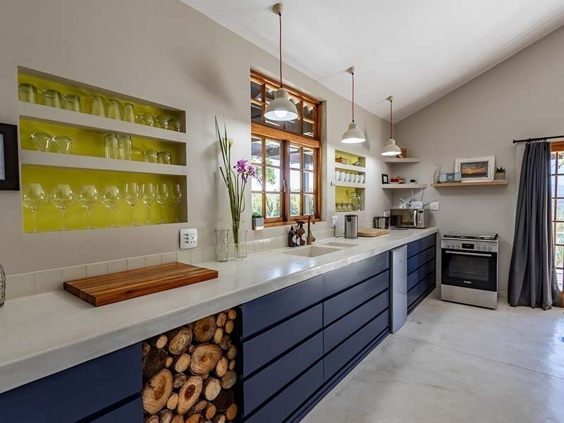 Open plan kitchen